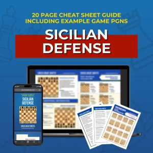Sicilian Defense - Chess Opening Cheat Sheet | Interactive And Printable Chess Opening Guide