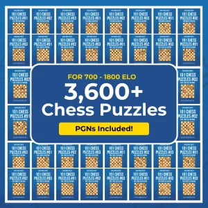 Master The Board - 3,600+ Chess Puzzles Bundle