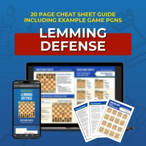 Lemming Defense - Chess Opening Cheat Sheet | Interactive And Printable Chess Opening Guide