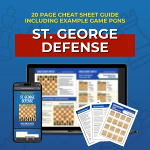 St. George Defense - Chess Opening Cheat Sheet | Interactive And Printable Chess Opening Guide