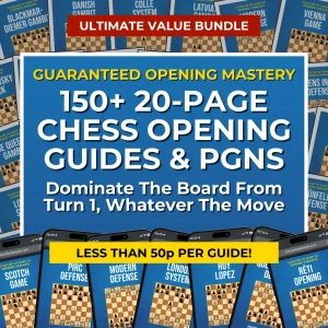 Master 150+ Chess Openings: The Ultimate Chess Openings Bundle - 150+ Chess Opening Cheat Sheets | Interactive And Printable Chess Opening Guide