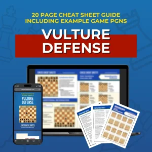 Vulture Defense - Chess Opening Cheat Sheet | Interactive And Printable Chess Opening Guide