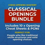 Master Classical Chess Openings: 10 Classical Openings Cheat Sheets Bundle