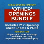 Master Popular 'Other' Chess Openings: 17 'Other' Openings Cheat Sheets Bundle