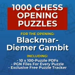 1000 Blackmar-Diemer Gambit Chess Opening Puzzles