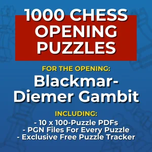 1000 Blackmar-Diemer Gambit Chess Opening Puzzles