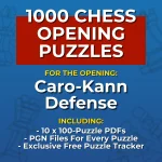 1000 Caro-Kann Defense Chess Opening Puzzles
