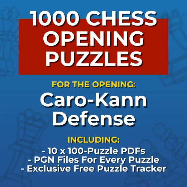 1000 Caro-Kann Defense Chess Opening Puzzles