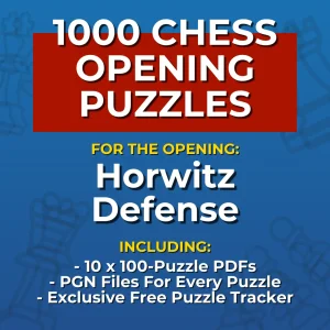 1000 Horwitz Defense Chess Opening Puzzles