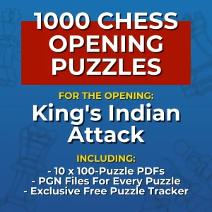 1000 King's Indian Attack Chess Opening Puzzles