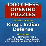 1000 King's Indian Defense Chess Opening Puzzles