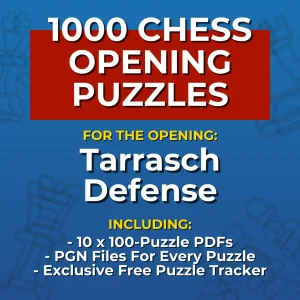 1000 Tarrasch Defense Chess Opening Puzzles