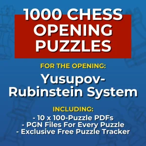 1000 Yusupov-Rubinstein System Chess Opening Puzzles